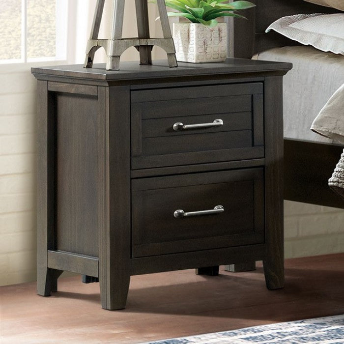 Queen 4 Piece Walnut Bedroom Set