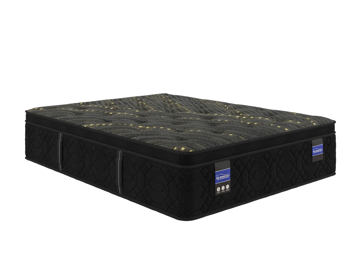 Spring Air Back Supporter Euro Top Hybrid Plush Mattress