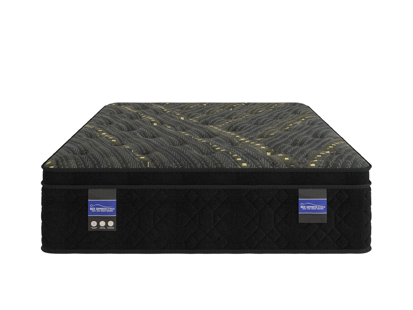 Spring Air Back Supporter Euro Top Hybrid Plush Mattress