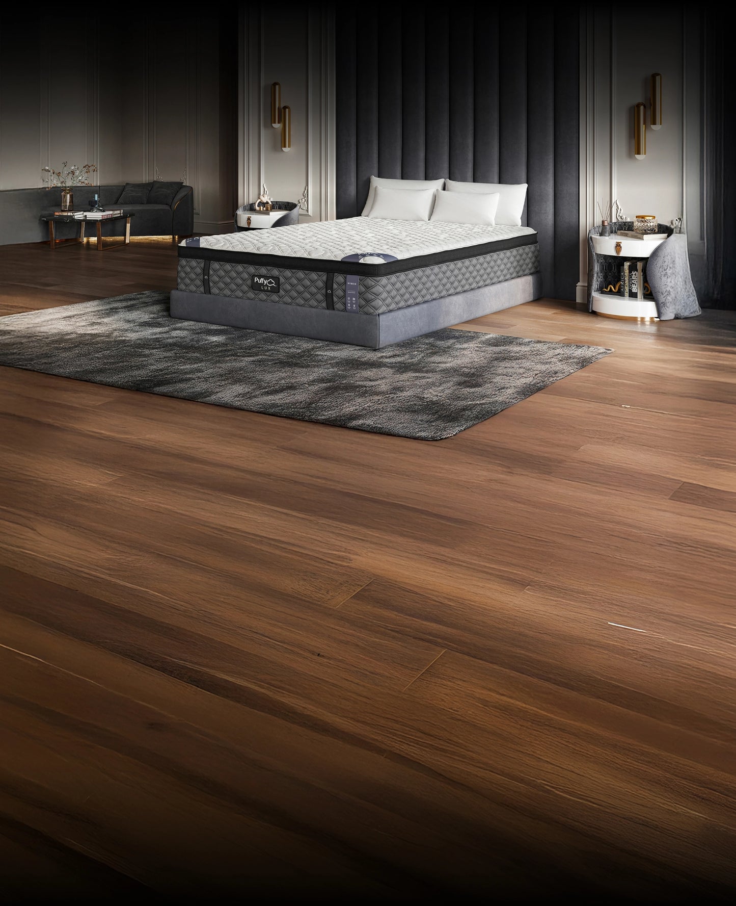 Puffy Lux 12" Hybrid Medium Plush Mattress