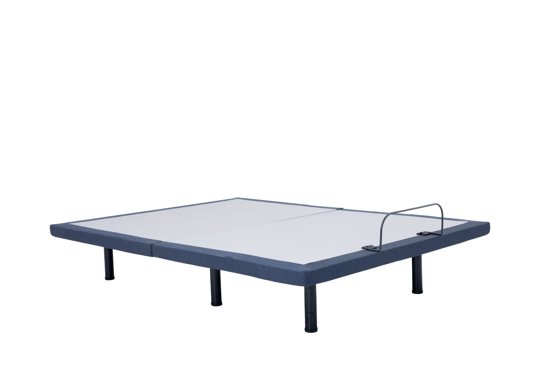 Sleek flat profile view of the Purely Sleep NXPS200 zero-clearance folding base resting fully flat.