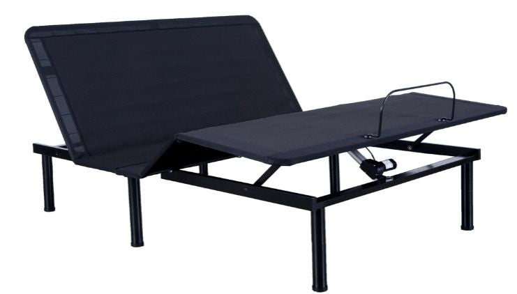 Purely Sleep PS150 folding metal mesh grid adjustable power base on display in our San Diego showroom.